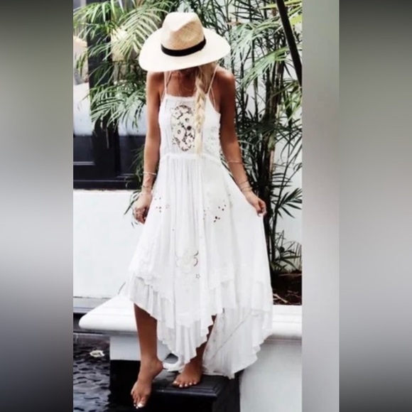 Spell Island Bonita Midi strappy Dress looks new XS - Picture 6 of 16